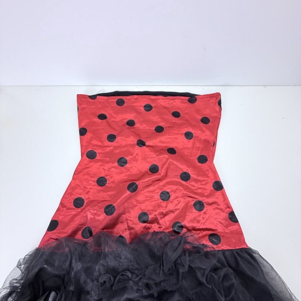NWT Leg Avenue Daisy Bug Ladybug Costume 4pc Set w/ Wings & Headband M/L - Picture 8 of 10